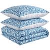 Amazon Basics Parure copripiumino in 100% cotone leggero - 200 x 200 cm / 65 x 65 cm, Salice
