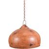 Biscottini Lampadario Industriale Non elettrificato 41x41x32 cm | Lampadario Vintage Industriale in Ferro | Lampadario Cucina a Sospensione Stile Industriale
