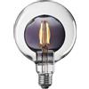 ITENSE - Lampadina decorativa, lampadina e27 - Lampadina a doppio vetro blu - Globo doppio vetro - G125 - Potenza: 4W - Pratico e facile da installare - Forma: Globo - Tipo di lampadina: LED