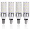 Amnossi Lampadina LED E14 Bianco Freddo, Lampada E14 12W 6000K Sostituzione per Lampadina a Incandescenza 100W, 1200LM, AC 220-240V, Non Dimmerabile, Confezione da 4