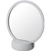 blomus, Specchio cosmetico con micro chip/grigio chiaro