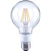 Arteko 10101812-Lampadina LED a filamento, attacco E27 5 W in vetro trasparente, 8,5 x 8,5 x 16 cm