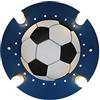 Elobra, Lampada da soffitto a forma di pallone da calcio, A, E14