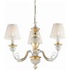 Ideal Lux Flora SP3 Lampada a Sospensione, Resina, Bianco Antico