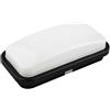 Brightium Applique LED IP65, nero, 176 x 271 mm. 20 W. FR: Illumina i tuoi spazi con stile ed efficacia. Ideale per esterni, impermeabile e resistente alle intemperie, offre una luce brillante e