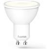 Hama - Lampadina WiFi a LED, attacco GU10, 5,5 W (equivalenti a 40 W), controllo Vocale/App