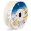 VoltShine Striscia LED di luce bianca, lunghezza 50 m, larghezza 10 mm, con circuito integrato ad alta efficienza, ideale per illuminare spazi e creare ambienti accoglienti. Perfetto per decorare.