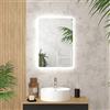 Aurlane Specchio Bagno con illuminazione LED - 50x70cm - GO LED