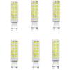 NUOXIN Confezione da 6 Lampadine LED G9 7 Watt, 700 Lumen (Equivalente alla lampadina alogena G9 70w) G9 7W Bianca Fredda 6000K AC 220-240V Non Dimmerabile