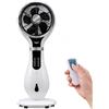 BAKAJI Ventilatore con Ruote a Piantana 80W Combinato 3in1 LED Display con Umidificatore, Anti Zanzare e Funzione Ionizzatore, Air Fun Diametro 40 cm e Alt. 110cm, Spegnimento Automatico, Telecomando