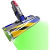 LOVOBO Spazzole per aspirapolvere Dyson V12 Detect Slim e Dyson V10 Digital Slim; queste spazzole dispongono di spazzole morbide e luce LED verde a copertura completa per parquet e moquette.