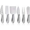 Hi Nature™ Set di Coltelli da Formaggio in Acciaio Inox | 6 Pezzi Professionali per Formaggio Duro e Morbido | Coltello da Formaggio Elegante e Resistente | Idea Regalo Perfetta