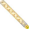 TIANFAN Edison Classic Long Test Tube T28 300mm Zigzag Design Straight Led Filament 6W Dimmerabile Specialità Lampadina decorativa (Clear)