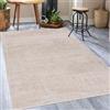 Mazovia Tappeto beige moderno astratto - Tappeto per soggiorno, camera da letto - pelo corto rettangolare - tappeti morbidi - beige crema - 180 x 250 cm