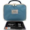 Huniox® Cool Bag - Portapranzo Bambini Scuola - Borsa Pranzo Bambini - Borsa Frigo Bambini - 21,5×16×6 cm · 2,5L (Blue, Lunch)