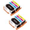 Cartridgeify 8 cartucce 934 935XL compatibili con cartucce d'inchiostro HP 934 935XL (2 nere, 2 magenta giallo) per Officejet Pro6230 6830 Officejet 6812 6815 Pro 6835 OfficeJet 6820