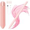JvKzaen Penna per Apple iPad 2018-2025, Pencil iPad Ricarica Rapida, Stylus Pen con Rigetto del Palmo, Sensibilità All'inclinazione per ipad A16 11/10/9/8/7/6,Pro 11/12.9,Air 3/4/5/M2/M3,Mini 5/6