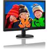 Philips Monitor 203V5LSB26 Monitor 20 LED, 5 ms, VGA, Full HD, Attacco VESA, Nero