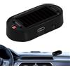 Generico Allarme auto falso, luce allarme auto - di sicurezza per auto con luce lampeggiante a LED - Dispositivo antifurto per auto, sistemi di allarme antifurto con porta USB per la maggior parte delle auto,