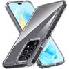 Captor Cover Trasparente per Honor 200 Lite 5G, Custodia TPU in Silicone Flessibile Morbida e Sottile, Protezione con Bordo Rialzato per Schermo e Protezione Fotocamera (Trasparente)