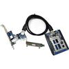 H&D HYALINE & DORA H&D Hyaline&Dora PCIe PCI Express USB 2.0 To ExpressCard 34 mm 54 mm Slot Adapter PCIexpress to Express Card Converter Reader