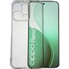 KEJI Cover per OPPO Reno 14 5G, Custodia in TPU Morbido, Trasparente Compatibile con OPPO Reno 14 5G (Trasparente)