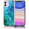 Verco Cover per iPhone 11, Custodia Morbida Silicone per Apple iPhone 11 Cover con Motivo, astratto