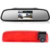 Dynavsal Monitor retrovisore da 4,3 + luce del freno, telecamera posteriore HD, set di ricambio per Renault Dacia Dokker Logan MCV Express Kasten 62180802 89037432 8200690117 8200690118 62180801 89037431