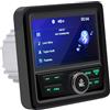 Avutrel Marine Vessel Stereo MP5 Riproduttore Multimediale, Schermo Tattile Ad Alta Definizione Da 4.1 Pollici, Schermo Offline Map Display, Radio Resistente All'Acqua e Ricevitore Stereo Radio