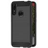 AICEK Cover Compatible Huawei P Smart Z, Nero Custodia P Smart Z Silicone Molle Black Cover per Huawei P Smart Z Soft TPU Case (6.59 Pollici)