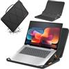 Smatree MS85T custodia rigida in EVA con supporto per 16 pollici HP Envy x360 2-in-1 portatile 16t-ac000, per 15,6 pollici portatile 15/15t, per 15,6 pollici HP 255 G9 Notebook PC