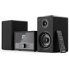 Oakcastle DAB400 HiFi Lettore CD con Radio DAB/DAB+ FM | Sistema Stereo Casa con Bluetooth, USB, AUX e 2 Casse Esterne | Mini HiFi Compatto 60 Preset 7 EQ Telecomando