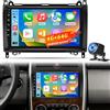 LORPHEIR 4+64GB Autoradio Android per Mercedes Benz Classe A/B/V & Sprinter, CarPlay Android Auto Wireless, Navigazione GPS WiFi DSP Bluetooth USB Touchscreen Radio + Telecamera Posteriore