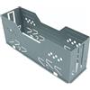 Ticha Singola gabbia DIN per montaggio in metallo, 181 x 52 x 68 mm, ISO 1DIN