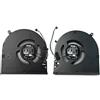 Gintai Ventola CPU + Ventola GPU Fan Cooling Fan Cooler per Razer Blade 15 Advanced RZ09-0409 RZ09-0421 5V