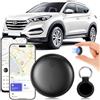 GGHOMR GPS Tracker per Auto, Localizzatore GPS per Auto Compatibile con iOS e Android, Air Tracker senza abbonamento, Copertura Globale In Tempo Reale Tracciare Magnetico GPS Nascosto per Auto/Moto