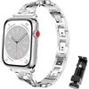 CHULN Cinturino Compatibile con Apple Watch Correa 38mm 40mm 41mm 42mm 44mm 45mm 49mm, Braccialetto di Ricambio in Metallo per iWatch Series Ultra/8/7/SE/6/5/4/3/2/1.