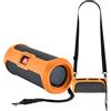 Yaowanguan Custodie e cover per JBL Flip Essential 2 Casse portatili Bluetooth, Custodia da Viaggio Protettiva Portatile Flip Essential 2 Custodia in Silicone (Arancione)