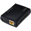 Digitus - Server di rete multifunzione a 1 porta USB 2.0 con server di stampa, NAS e concentratore USB rete integrato, 1 x RJ45, rete Lan 10/100 Mbit/s