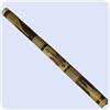Simandra Bastone della pioggia in bambù a percussione, strumento musicale ritmico in legno in stile aborigeno, intagliato, colore marrone 100 cm