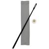 Soundman Set di pulizia per flauto trasversale - panno per flauto trasversale (grigio) + asta di pulizia + La Tromba Slide & Cork Grease (3g) + Metodo «Flute Basics»