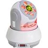 Ibiza - STAR-WASH-WH - WASH 30W RGBB con 7 gobo, 1 anello di luce ambiente e diffusore WASH a 6 LED - Bianco