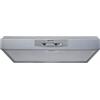 Bauknecht DC 5460 IN/1 - Cappa aspirante da incasso compatta, 60 cm, adatta per aria di scarico e aria di circolazione, 103,3 kWh/LED, 3 livelli di potenza, classe di efficienza energetica D