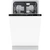 Gorenje GV583C10 - Lavastoviglie completamente integrabile, 45 cm, 10 telai di misura, apertura automatica TotalDry, extra igiene, protezione completa contro il troppopieno, temperatura di lavaggio