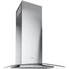 GLOBALO LANILIA BELINIO 60.1 INOX efficienza energetica C cappa aspirante 60 cm 380 m³/h acciaio inox vetro illuminazione LED cappa aspirante a parete [classe energetica C]