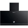 Bauknecht DBHVA 62F LM K cappa aspirante / 60 cm/adatto per il funzionamento dell'aria di scarico e ricircolo / 41,1 kWh/LED / 3 livelli di potenza con livello intensivo/classe di efficienza