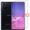 Kkwxhl 2PCS per Samsung Galaxy S10 Lite S10LITE Vetro Temperato di Protezione SM-G770F G770F G770 6.7 "Pellicola Della Protezione Dello Schermo del telefono copertura