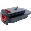 NONE Adattatore di conversione batteria HPA1820 da 20 V per cavo Black Decker/Stanley/Porter Batteria al litio massima da 20 V per Black Decker 18 V Ni-Mh