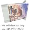 xunbeifang Clear transparent box For PS4 PS5 Horizon 2 Collection Display storage Box PET Protector