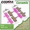 COOMA SPORT 4 paia di pastiglie freno a disco in ceramica per pinza AVID Code R, SRAM Motive, DB8, CODE R (2011 a ora), classe Elite